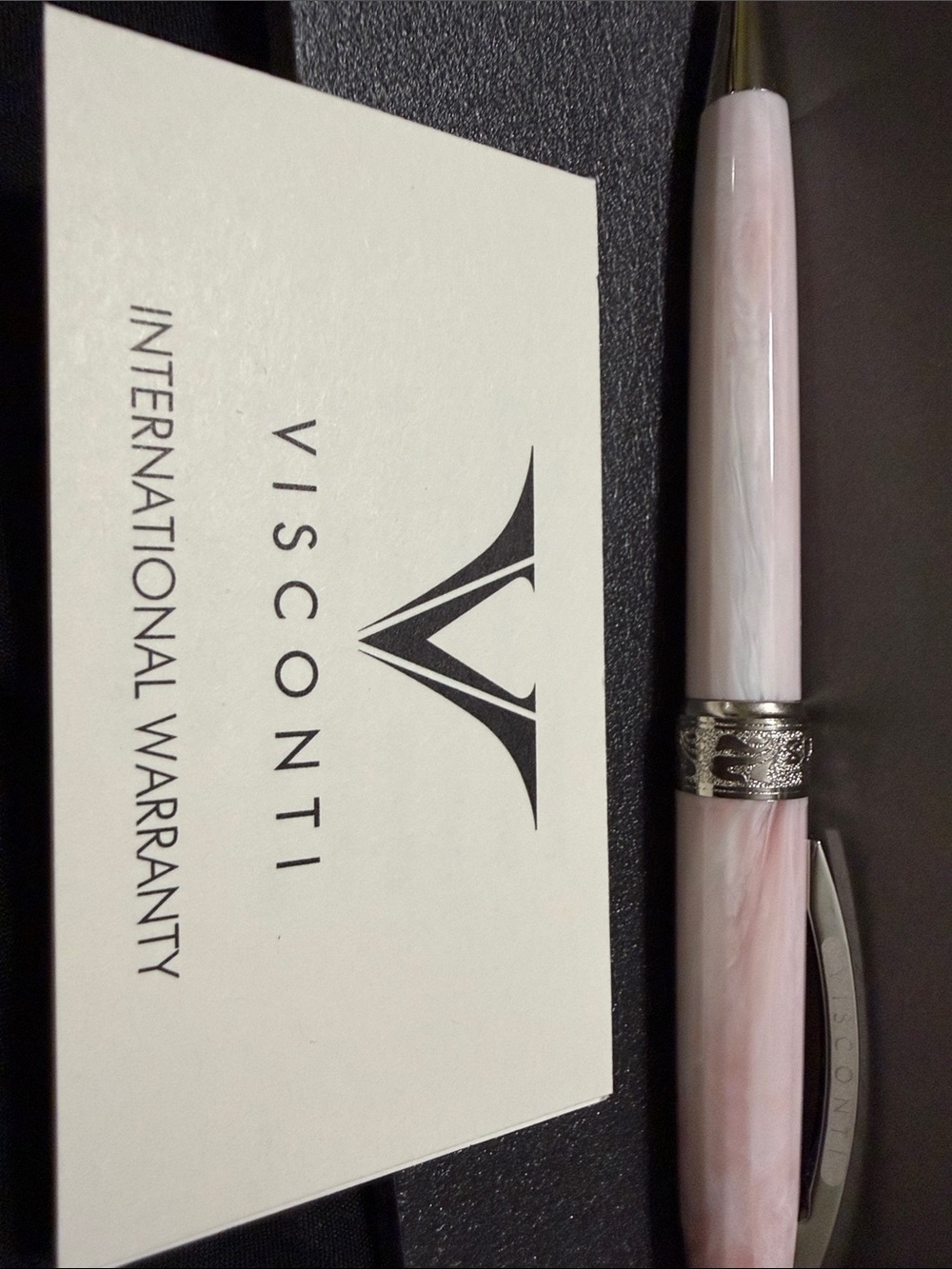 Visconti Light Pink Venus Rose Ballpoint Pen - Picture 6 of 11